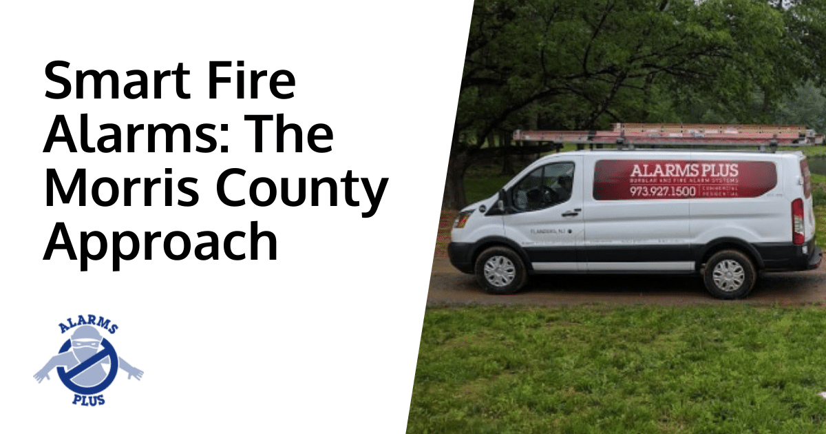 Examining the adoption of smart fire alarms in Morris County.
